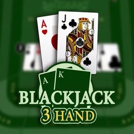 Official Table Games logo: Blackjack 3H (Habanero) by Habanero at Allslots Casino