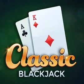 Classic Blackjack logo by Red Tiger Gaming at Allslots Casino