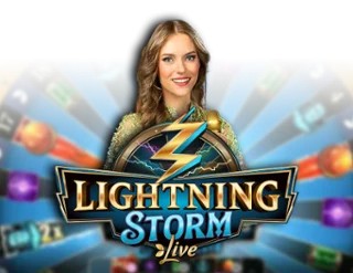 Lightning Storm logo by Evolution Allslots Casino