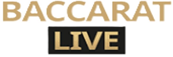 Live Baccarat logo by Evolution at Allslots Casino