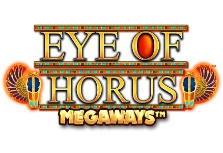 Eye of Horus Megaways logo – Slots by Blueprint Gaming at Allslots Casino