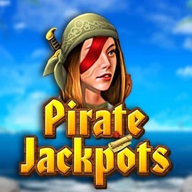 Pirate Jackpots slot logo by Belatra Games at Allslots Casino