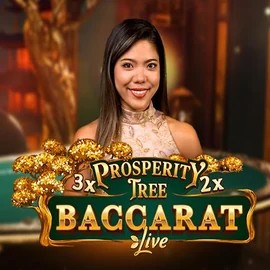 Prosperity Tree Baccarat logo – Live Casino by Evolution at Allslots Casino