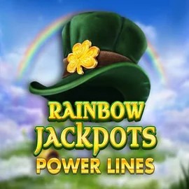 Rainbow Jackpots Power Lines by Red Tiger Gaming, showcased at allslots-casino.eu – game logo