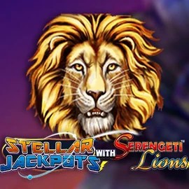 Stellar Jackpots with Serengeti Lions game by Lightning Box Game – logo hosted on Allslots Casino